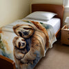 Sloth personalized name blankets - Slow Hugs