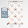 Daisy Peel and Stick or Traditional Wallpaper - Peachy Daisies