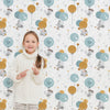 Peel and Stick or Traditional Wallpaper - Catching Stars