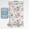 Flower Peel and Stick or Traditional Wallpaper - Whimsical Watercolor Garden