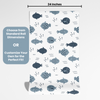 Fish Peel and Stick or Traditional Wallpaper - Fintastic