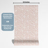 Flower Themed Wallpaper for Nursery and Kids Rooms - Petal Softness