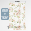 Peel and Stick or Traditional Wallpaper - Flushed Floras
