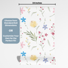 Peel and Stick or Traditional Wallpaper - Beaming Floras