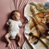 Capybara personalized blanket for newborn and kids - Cappy Crew