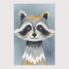 Kids and Nursery Raccoon Rug - Rocky Raccoon