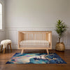 Deer Area Rug for Nursery and Kids Rooms - Dreamy Doe