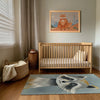 Kids and Nursery Raccoon Rug - Rocky Raccoon