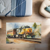 Train Rug for Nursery and Kids Rooms - Choo Choo Charm