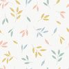 Peel and Stick or Traditional Wallpaper - Vibrant Leaves