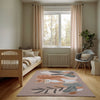 Nursery and Kids Squirrel Rug - Nutty Explorer