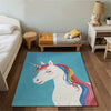 Unicorn Area Rug for Kids and Nursery Rooms - Candy Horn