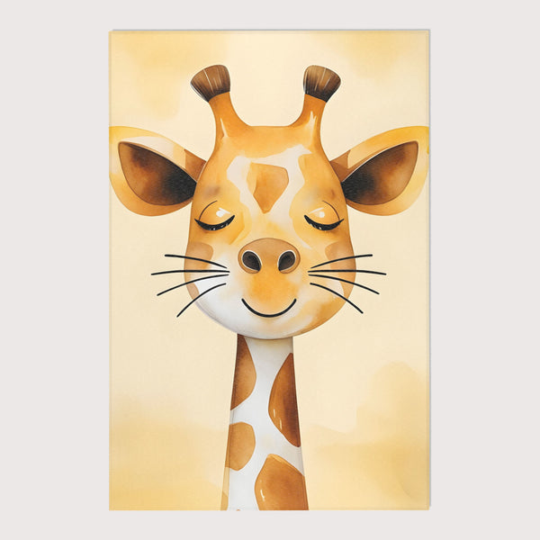 Giraffe Rug for Nursery and Kids Rooms - Giraffe Grins