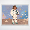 Space Wall Decor for Kids and Nursery Rooms - Moonwalker Magic