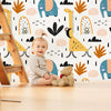 Safari Peel and Stick or Traditional Wallpaper - Safari Whimsy