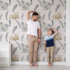 Animal Peel and Stick or Traditional Wallpaper - Nurturing Nature