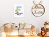 Personalized Farm Animals Wall Art - Name Sign