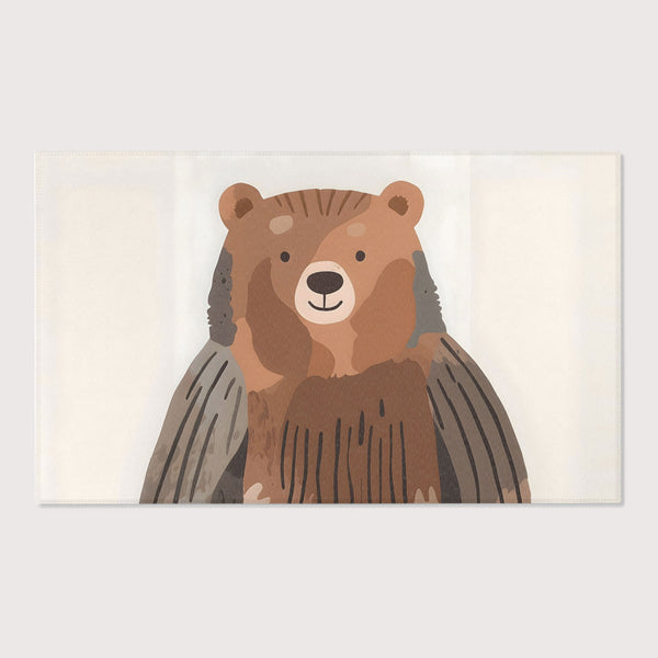 Kids and Nursery Bear Rug - Cuddly Cub