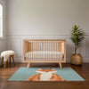 Fox Area Rug for Nursery and Kids Rooms - Curious Cub