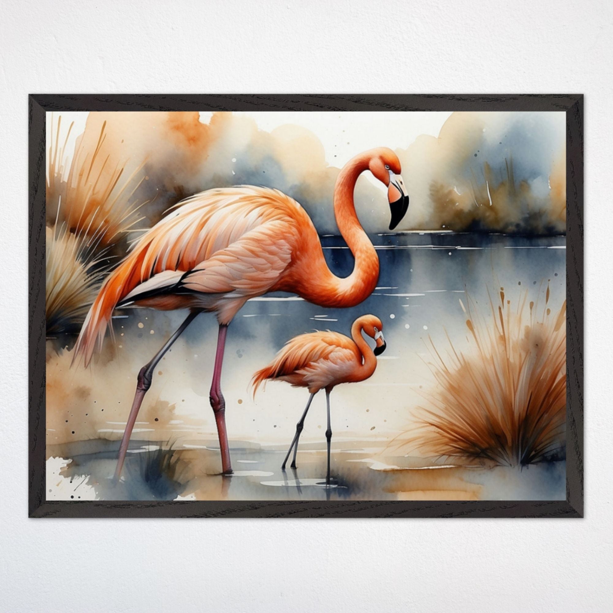 Flamingo Wall Decor for Kids and Nursery Rooms - Flamingo Fun