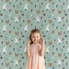 Peel and Stick or Traditional Wallpaper - Charming Forest
