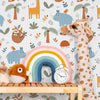Safari Peel and Stick or Traditional Wallpaper - Safari Siesta