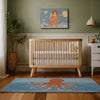 Octopus Area Rug for Kids and Nursery Rooms - Ocean Eight