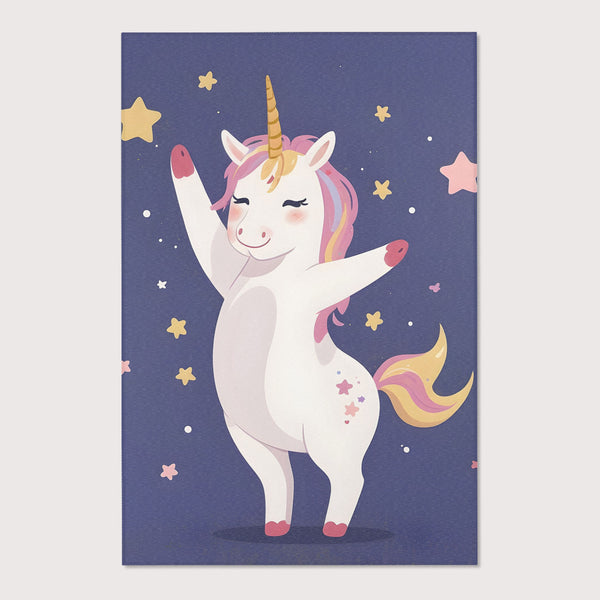 Nursery and Kids Unicorn Rug - Happy Hoof