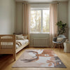 Nursery and Kids Moose Area Rug - Majestic Moose