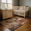 Nursery and Kids Moose Area Rug - Majestic Moose