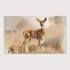 Deer Area Rug for Kids and Nursery Rooms - Dawn's Gentle Fawn