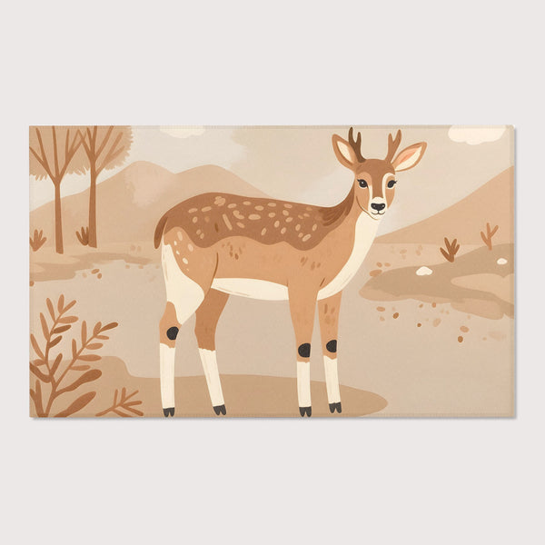 Kids and Nursery Deer Rug - Dune Deer