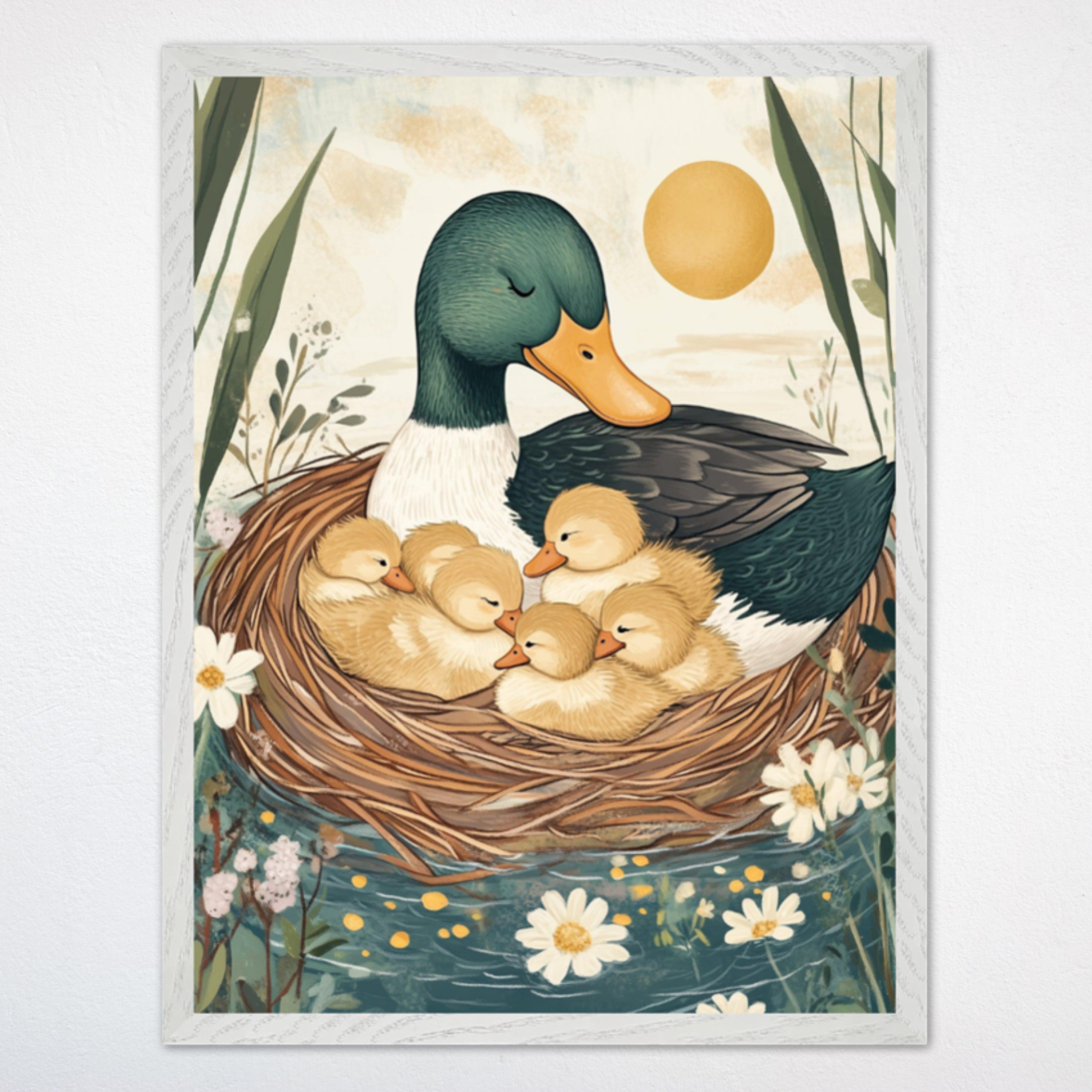 Duck Wall Art for Nursery and Kids Rooms - Shop Now!