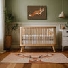 Deer Rug for Kids and Nursery Rooms - Antlered Beauty