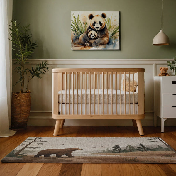 Panda Wall Decor for Kids and Baby Rooms - Panda Hugs