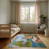 Kids and Nursery Fox Rug - Foxy Scholar