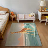 Girraffe Area Rug for Nursery and Kids Rooms - Longneck Surf