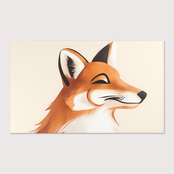 Kids and Nursery Fox Rug - Foxy Smirk