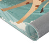 Girraffe Area Rug for Nursery and Kids Rooms - Longneck Surf