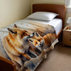 Fox personalized name blankets - Cunning Cuties