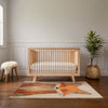 Nursery and Kids Fox Rug - Smiley Snout