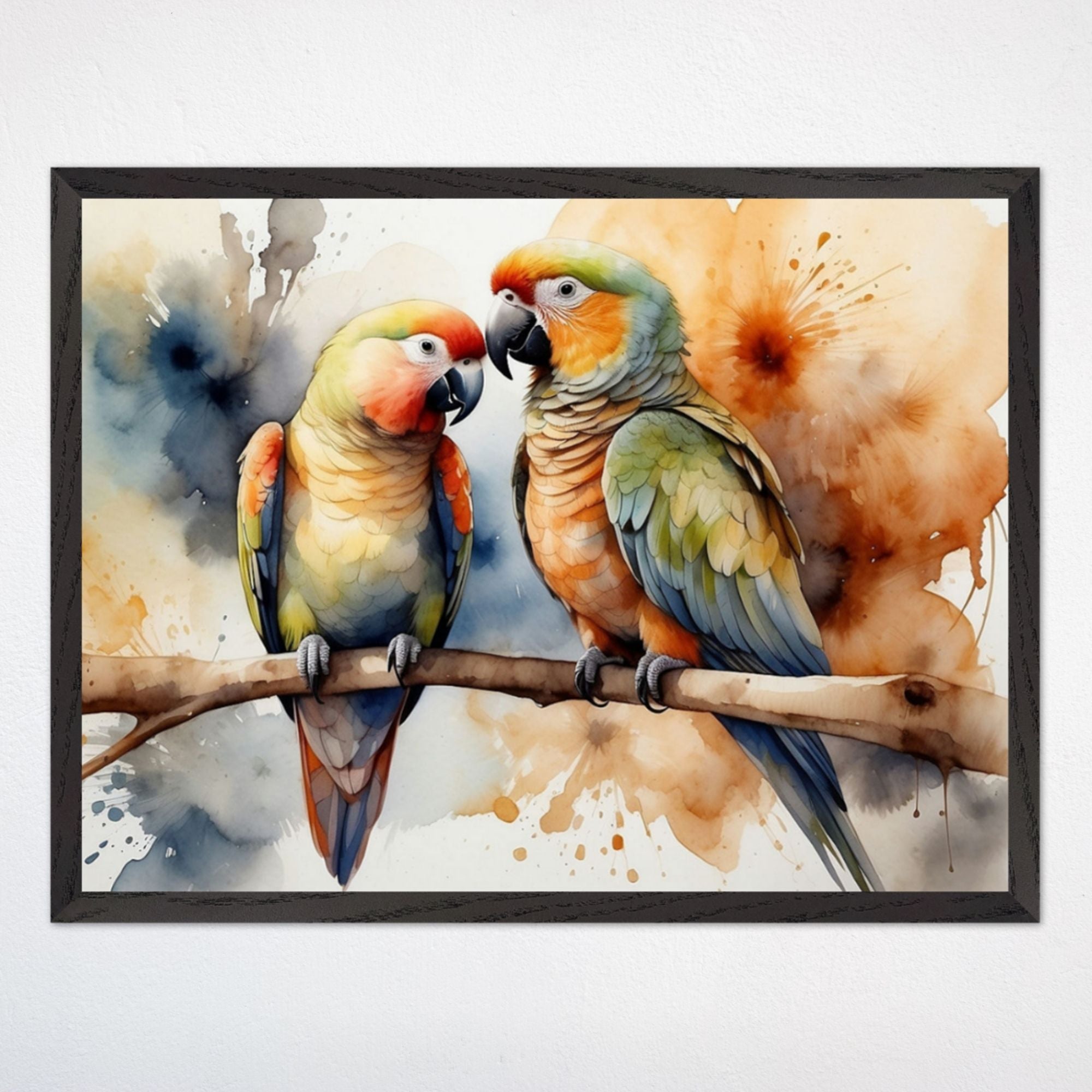 Bird Wall Art for Nursery and Kids Rooms - Squawk Squad