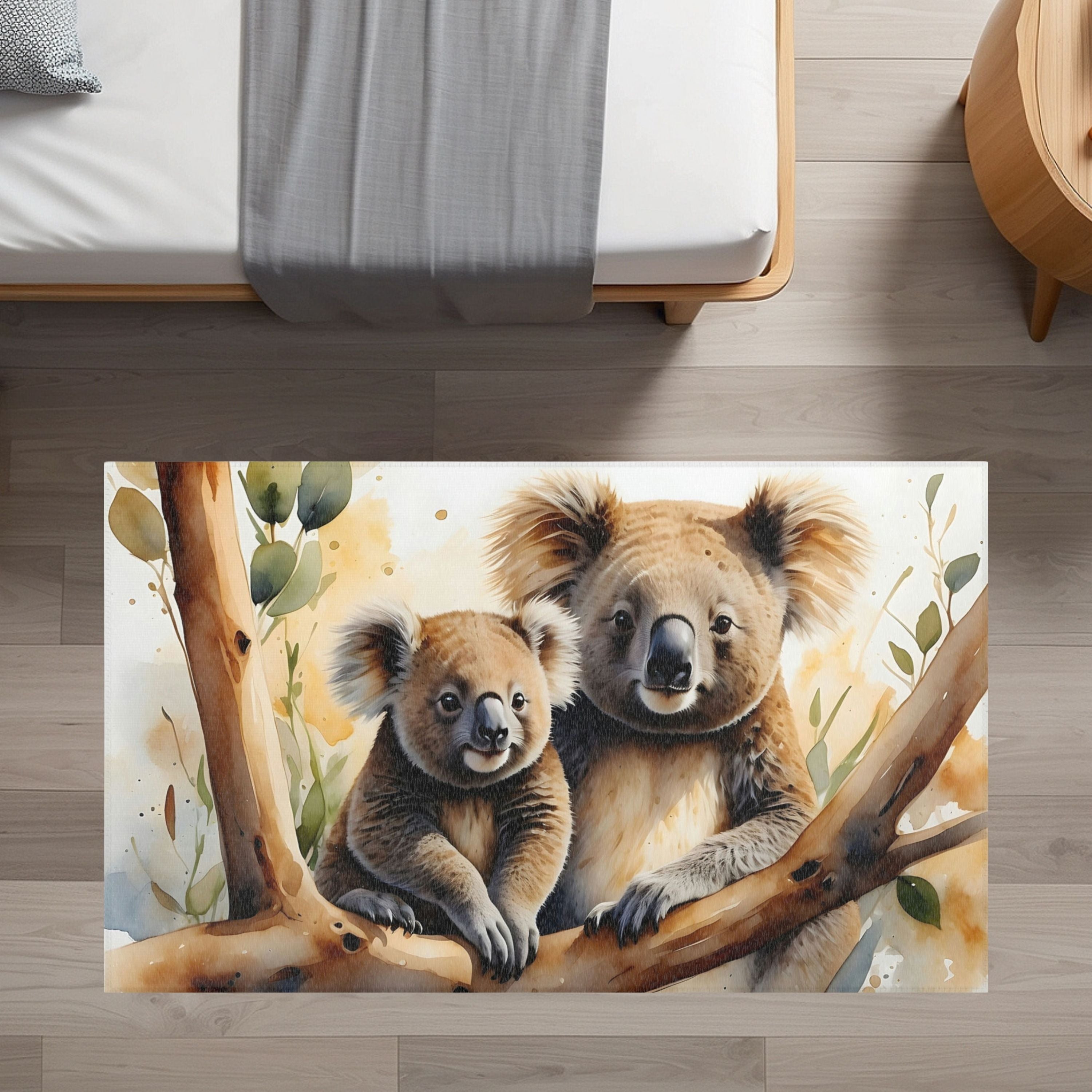 Kids and Nursery Koala Rug - Koala Cuddles