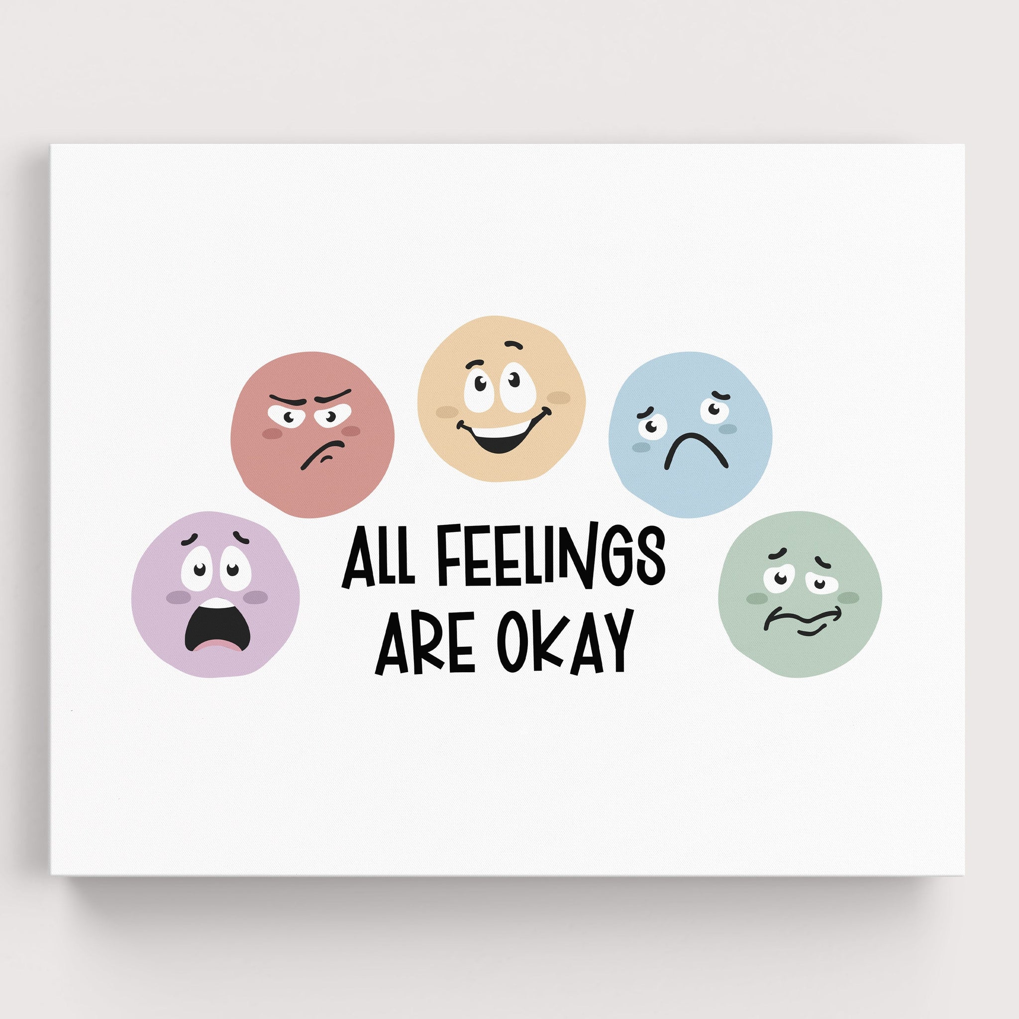 Feelings Emoji Wall Art
