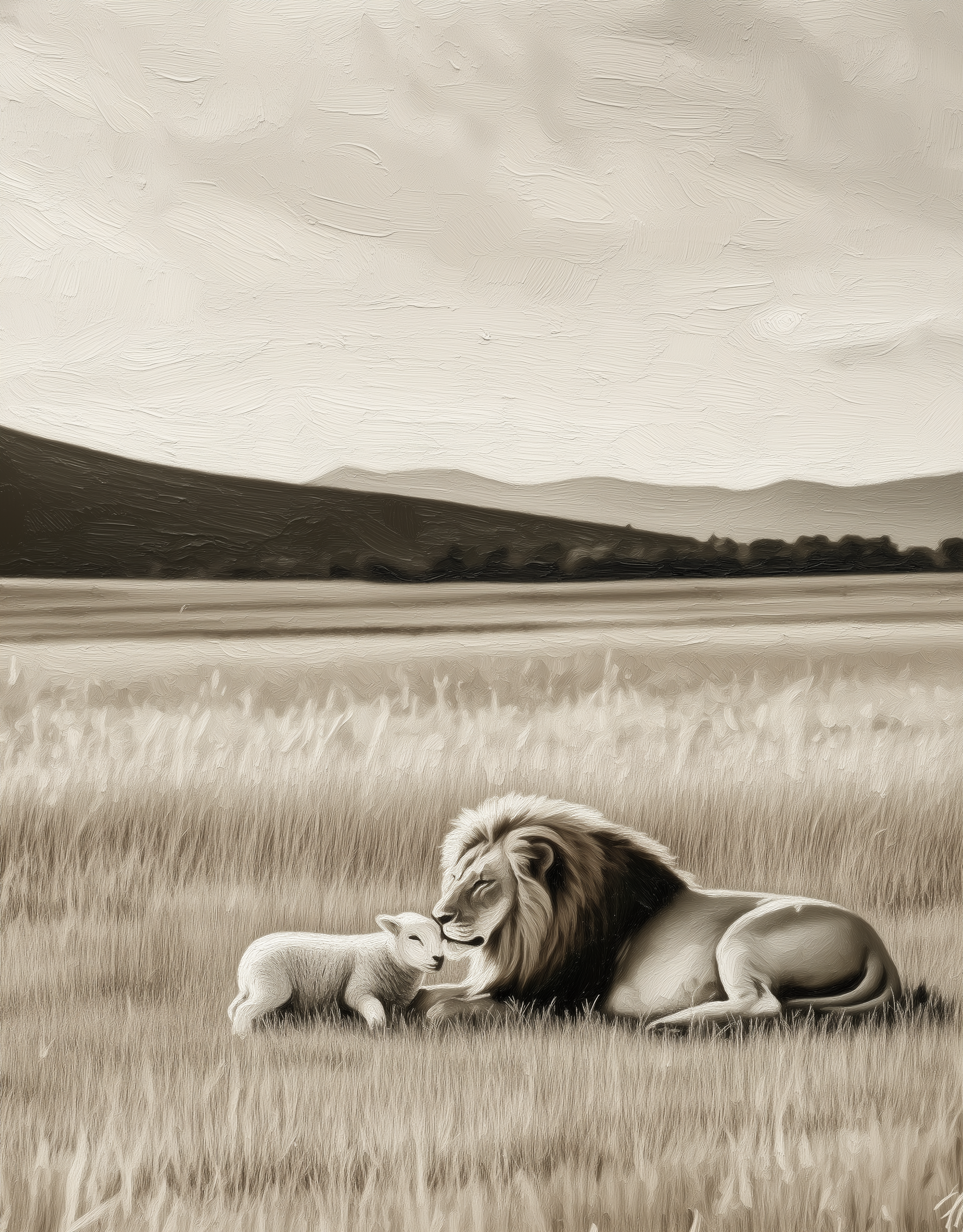 Savannah Grace - Animals Framed Wall Art for Living Room, Bedroom or Office