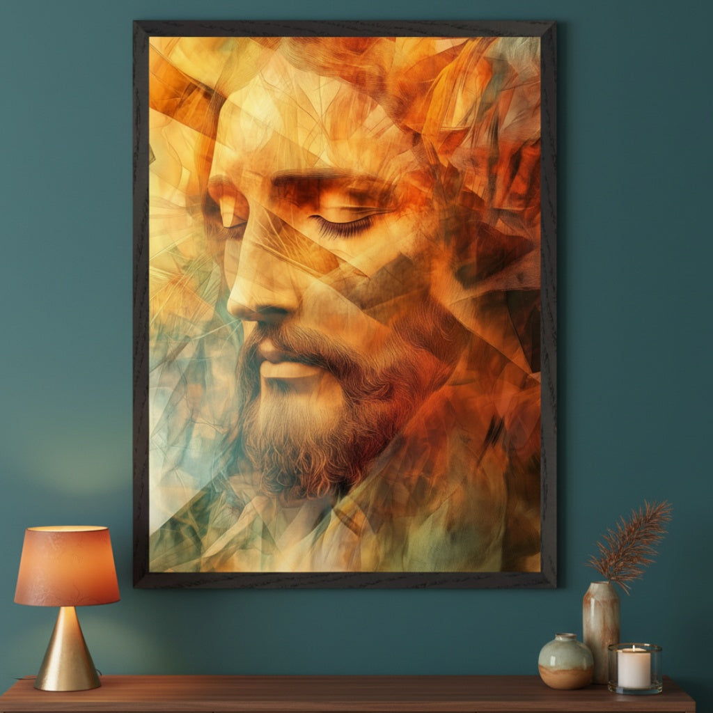 Inner Sanctum - Jesus Framed Wall Art for Living Room, Bedroom or Office