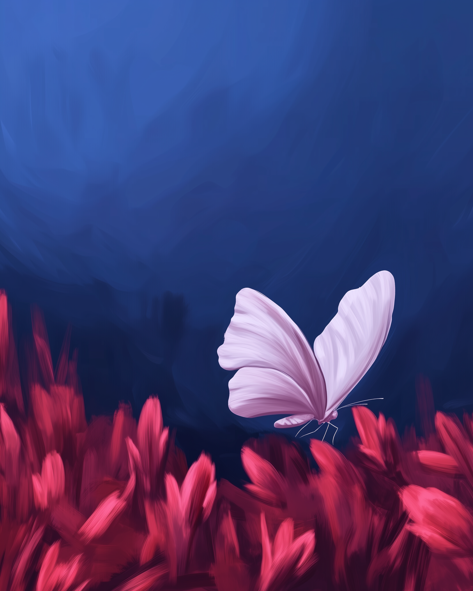 Velvet Dreams - Butterfly Framed Wall Art for Living Room, Bedroom or Office