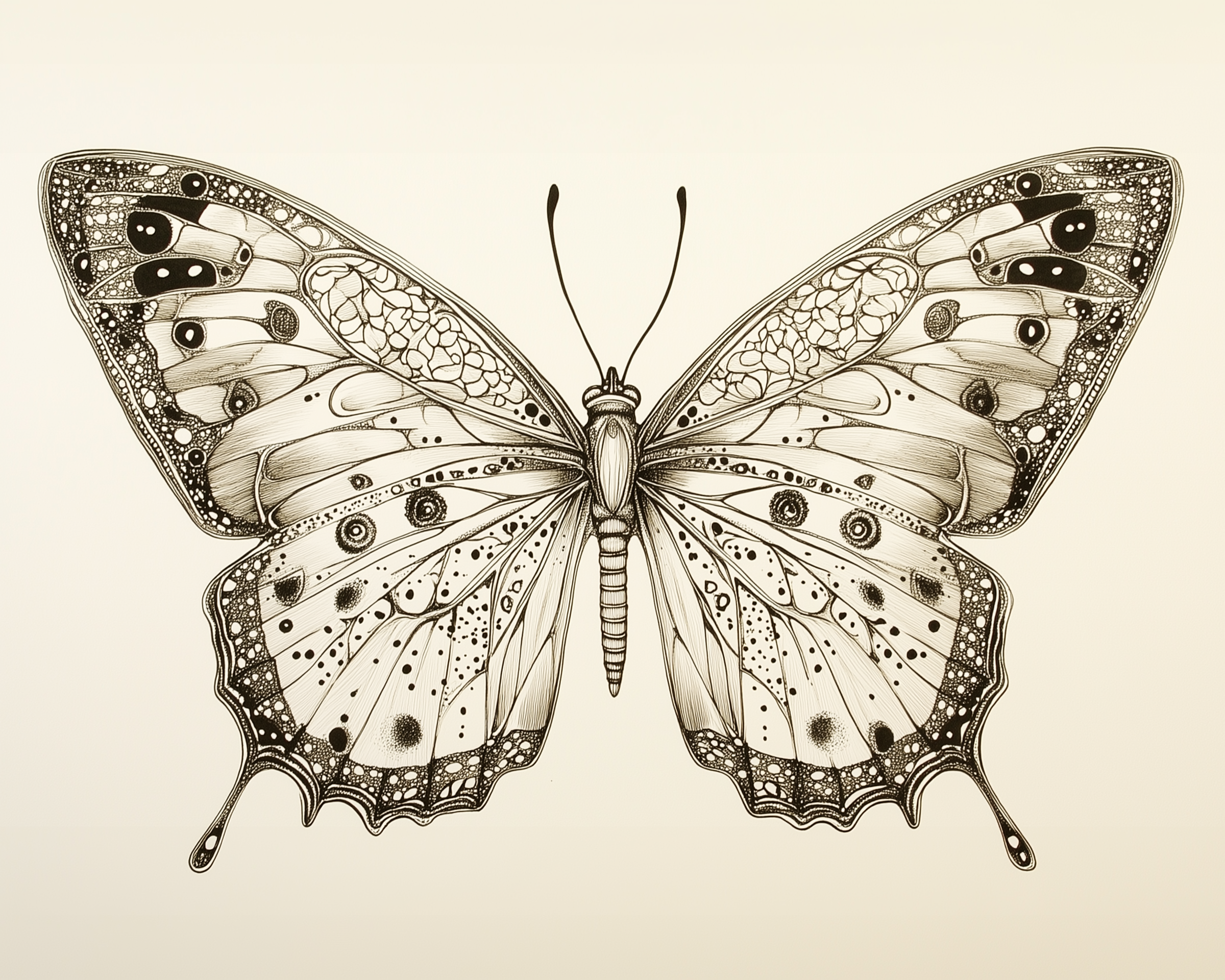 Delicate Wings - Butterfly Framed Wall Art for Living Room, Bedroom or Office