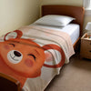 Bear personalized blankets for kids and babies - Teddy Joy