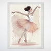 Elegant Ballerina Wall Art for Nursery, Playroom or Kids Bedrooms - Graceful Dance Decor - Tiny Twinkle